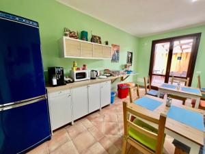 Kuchyň nebo kuchyňský kout v ubytování B&B Tramonti d'aMare