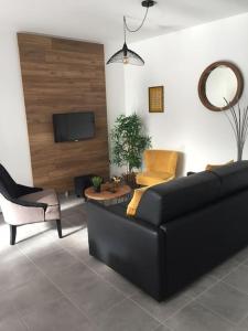 TV a/nebo společenská místnost v ubytování Maison proche centre et plages