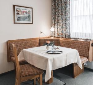 Posezení v ubytování Landhotel Waldeck