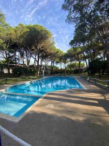 Bazén v ubytování Duna Romantica nella pineta con piscina e parcheggio nebo v jeho okolí