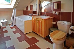 Koupelna v ubytování Smaidas apartamenti