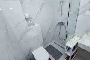 Koupelna v ubytování Elegant Escape Podgorica