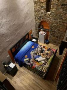 Postel nebo postele na pokoji v ubytování Apartment Camere Cinque Terre Andrea