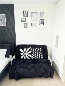 Krevet ili kreveti u jedinici u okviru objekta Stylish studio type apartment in Azure North
