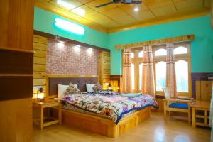 Postel nebo postele na pokoji v ubytování Hotel Thachung + 12 fotografií