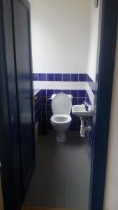 Koupelna v ubytování Hotel Britz