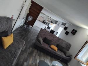 Χώρος καθιστικού στο Appartement en duplex 1