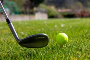 Zaplecze golfowe tego domu wakacyjnego lub w pobliżu