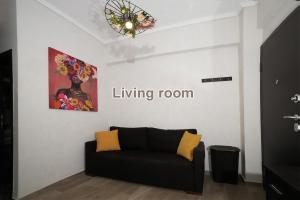 Posezení v ubytování Golden Beach Apartment