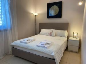 Letto o letti in una camera di Case di Torre Pali