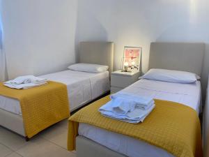 Letto o letti in una camera di Case di Torre Pali