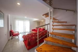 Postel nebo postele na pokoji v ubytování Apartments Cikuli