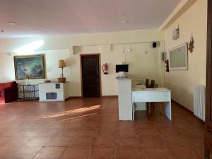 Küche/Küchenzeile in der Unterkunft Hostal Rural Can Enric
