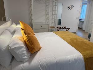 Postel nebo postele na pokoji v ubytování B&B San Francesco Class