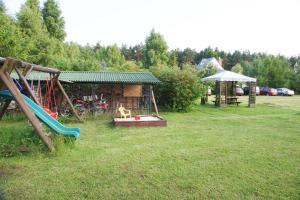 Vonkajšia záhrada v ubytovaní Prezydencja