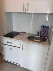 Kuchyň nebo kuchyňský kout v ubytování Rooms & Apartment Mama Mia
