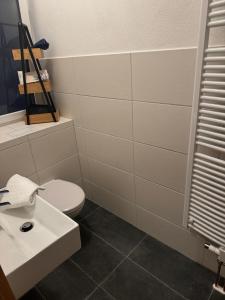 Bilik mandi di ElbCampingFass "Sächsische Schweiz" in Pirna