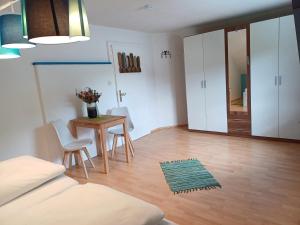 Postel nebo postele na pokoji v ubytování Haus Miele