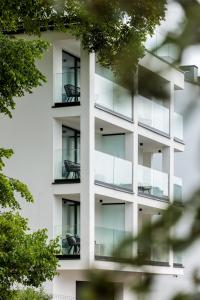 Balkón nebo terasa v ubytování Aqua Bluemica