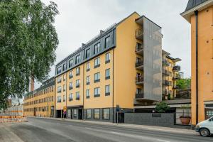 Bygningen som lejligheden ligger i