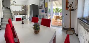 Η κουζίνα ή μικρή κουζίνα στο "La Moggia Guest House"
