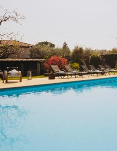 The swimming pool at or close to Villa Giovanna