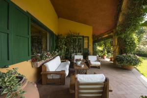 Zahrada ubytování Villa Calandrina