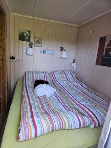 Postel nebo postele na pokoji v ubytování Midt Troms Perle