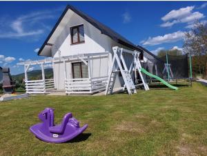 Detský kútik v ubytovaní Domek Pod Holicą Bieszczady