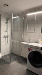 Koupelna v ubytování Voss Hytte/Cabin + 77 fotografií