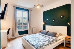 Ένα ή περισσότερα κρεβάτια σε δωμάτιο στο Appartement Rénové