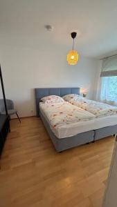 Postel nebo postele na pokoji v ubytování FeWo Sonnenschein