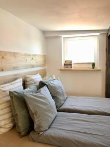 Posteľ alebo postele v izbe v ubytovaní PM1-apartament