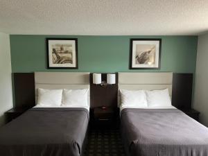 Postel nebo postele na pokoji v ubytování Wellington Inn