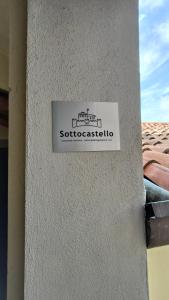 Certifikát, hodnocení, plakát nebo jiný dokument vystavený v ubytování Sottocastello 3