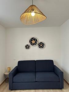 Posezení v ubytování Studio des Combes