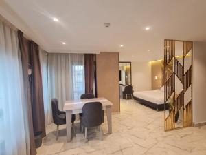Voodi või voodid majutusasutuse El Mesaadya Hotel فندق المساعدية toas