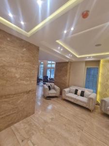 Voodi või voodid majutusasutuse El Mesaadya Hotel فندق المساعدية toas