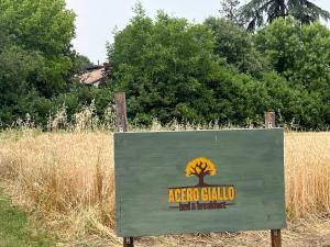 Certifikát, hodnocení, plakát nebo jiný dokument vystavený v ubytování Acero Giallo