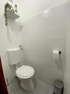 Kúpeľňa v ubytovaní Vamos Apartman
