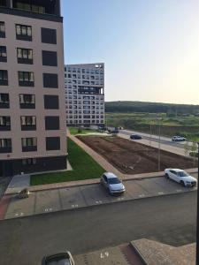 Bygningen som lejligheden ligger i