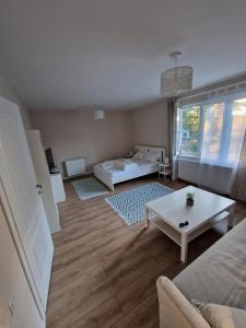 Postel nebo postele na pokoji v ubytování Casa Balint