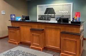 Kuchyň nebo kuchyňský kout v ubytování Hampton Inn Coldwater