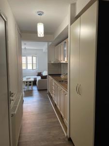 Kuchyň nebo kuchyňský kout v ubytování Apartmani Vrla NEW
