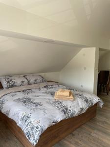 Postel nebo postele na pokoji v ubytování Apartmani Vrla NEW