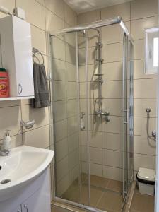 Koupelna v ubytování Apartmani Vrla NEW