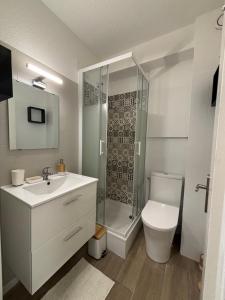 Bilik mandi di Studio avec jardin front de mer +10 gambar