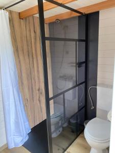 Koupelna v ubytování Tiny House Eberswalde Nähe Zentrum