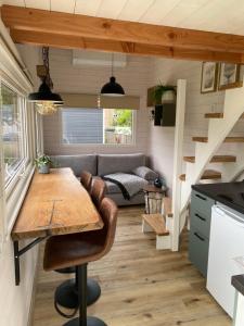 Posezení v ubytování Tiny House Eberswalde Nähe Zentrum