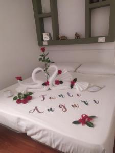 Postel nebo postele na pokoji v ubytování B&B Tiffany